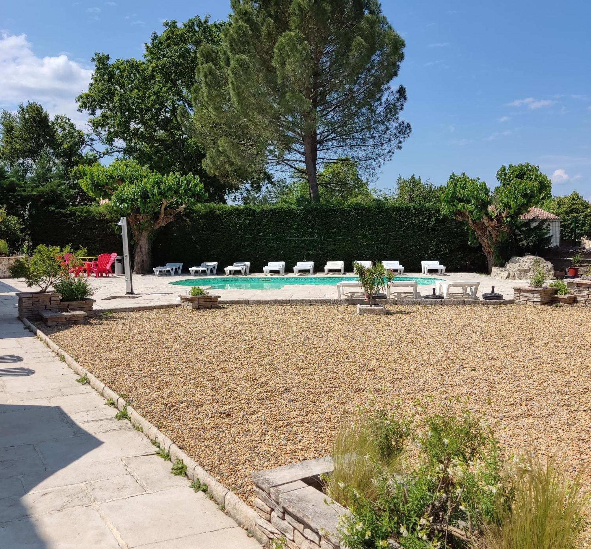 Ardeche Les Cigales, Studio Murier Piscine Partagee Гроспиер Екстериор снимка